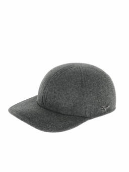 Zegna - Grey Solid Baseball Cap