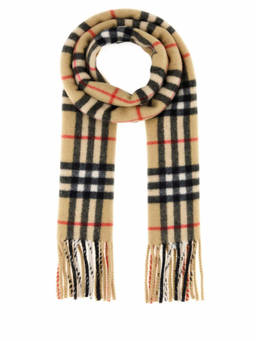 Burberry - Beige Check Scarf