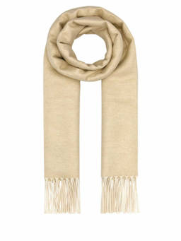 PRADA - Beige Classic Logo Scarf