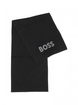 Boss - Black Elios Logo Scarf