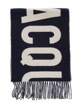 JACQUEMUS - Blue Lcharpe Virgin-Wool Scarf