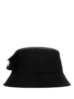 PRADA - Black Re-Nylon Bucket Hat