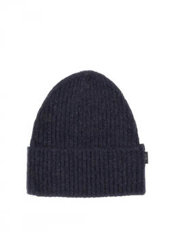 Les Deux - Dark Blue Knitted Beanie Cap