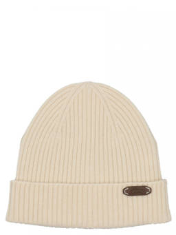 Brioni - White Fishermans Rib Beanie