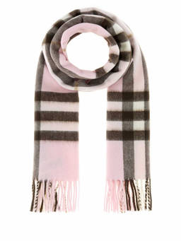 Burberry - Pink Check Scarf