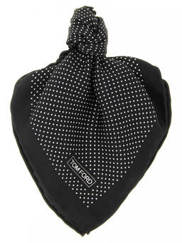 Tom Ford - Black Silk Pocket Clutch Bag
