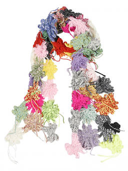 Cavia - Multicolor Maria Crochet Scarf