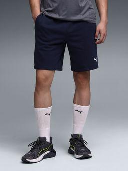 Puma - Navy Blue Train All Day Knit Training Shorts