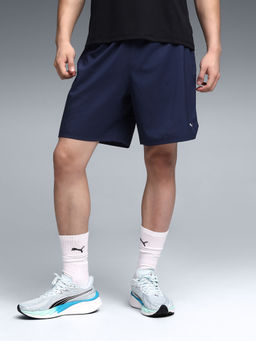 Puma - Navy Blue Run Velocity Moisture-Wicking 7 Shorts