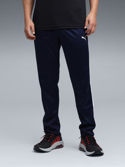 Puma - Navy Blue Polyester Trackpant