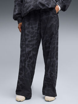 Puma - Grey Clrt Printed Relaxed Trackpant