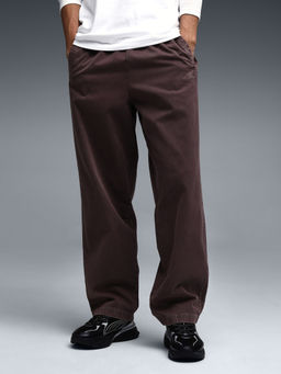 Puma - Brown Future Archive Relaxed Washed Twill Trackpant