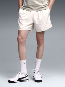 Puma - White Woven Shorts