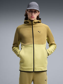 Puma - Green Tech Elevated Slim Full-Zip Hooded Jacket