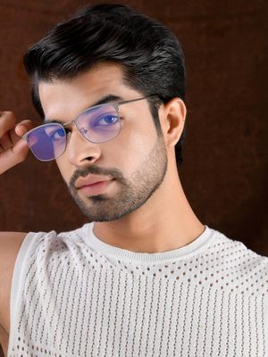 Buy ROYAL SON Square Black Latest Spectacles Frames for Men Women