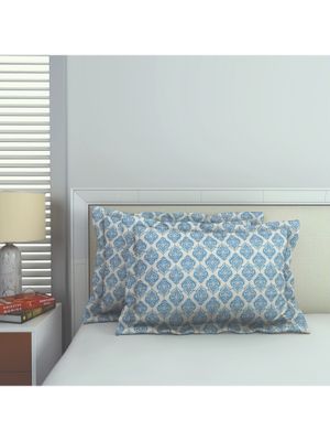 Green - Khun Weave Cotton Pillow Covers (Set of 2)