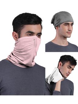 FREECULTR - Unisex Plain Bamboo Bandana Anti Microbial Multipurpose Cloth Face Mask