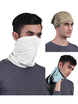 FREECULTR - Unisex Plain Bamboo Bandana Anti Microbial Multipurpose Cloth Face Mask