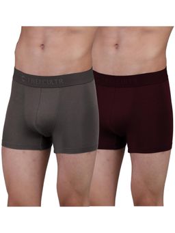FREECULTR - Men Anti-Microbial Air-Soft Micromodal Underwear Trunk (Pack of 2)