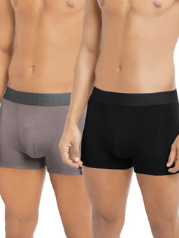 FREECULTR - Multi-Color Anti-Microbial Air-Soft Micromodal Solid Trunk (Pack of 2)