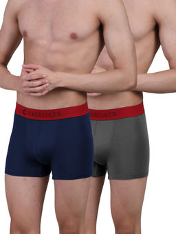 FREECULTR - Men's Underwear Anti Bacterial Micromodal Anti-Chaffing Trunk, Pack of 2