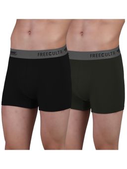 FREECULTR - Men Anti-Microbial Air-Soft Micromodal Underwear Trunk (Pack of 2)