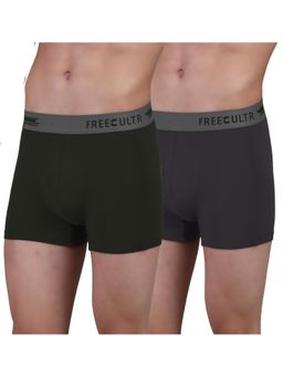 FREECULTR - Men Anti-Microbial Air-Soft Micromodal Underwear Trunk (Pack of 2)