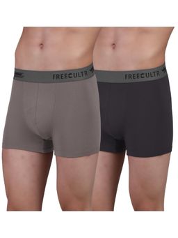 FREECULTR - Men Anti-Microbial Air-Soft Micromodal Underwear Trunk (Pack of 2)