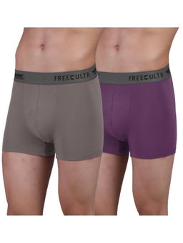 FREECULTR - Men Anti-Microbial Air-Soft Micromodal Underwear Trunk (Pack of 2)