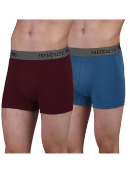 FREECULTR - Men Anti-Microbial Air-Soft Micromodal Underwear Trunk (Pack of 2)