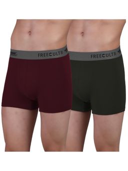 FREECULTR - Men Anti-Microbial Air-Soft Micromodal Underwear Trunk (Pack of 2)
