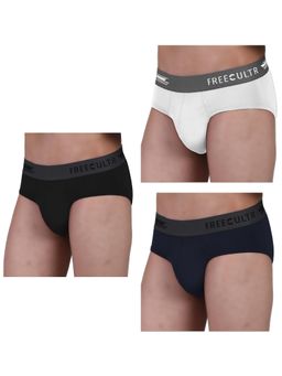 FREECULTR - Men Anti-Microbial Air-Soft Micromodal Underwear Brief (Pack of 3)