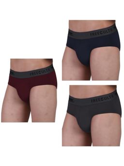 FREECULTR - Men Anti-Microbial Air-Soft Micromodal Underwear Brief (Pack of 3)