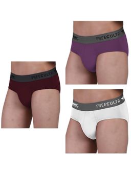 FREECULTR - Men Anti-Microbial Air-Soft Micromodal Underwear Brief (Pack of 3)