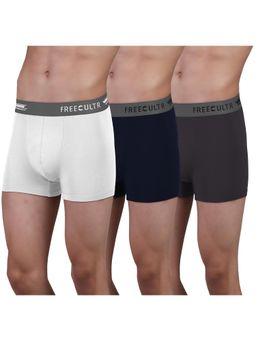 FREECULTR - Men Anti-Microbial Air-Soft Micromodal Underwear Trunk (Pack of 3)