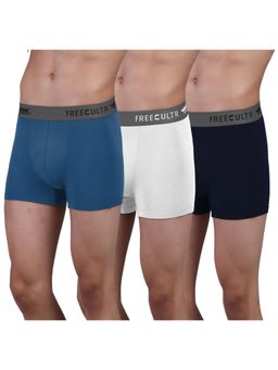 FREECULTR - Men Anti-Microbial Air-Soft Micromodal Underwear Trunk (Pack of 3)
