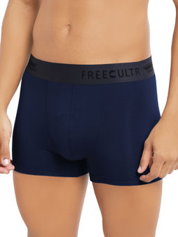 FREECULTR - Navy Blue Anti-Microbial Air-Soft Micromodal Solid Trunk
