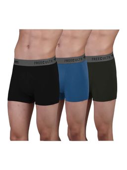 FREECULTR - Men Anti-Microbial Air-Soft Micromodal Underwear Trunk (Pack of 3)