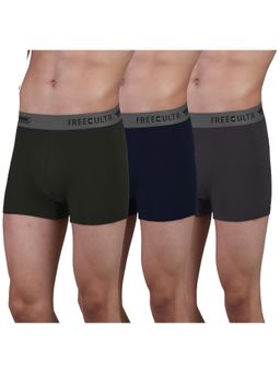 FREECULTR - Men Anti-Microbial Air-Soft Micromodal Underwear Trunk (Pack of 3)