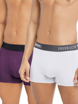 FREECULTR - Multi-Color Anti-Microbial Air-Soft Micromodal Solid Trunk (Pack of 2)