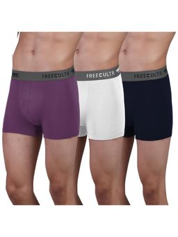 FREECULTR - Men Anti-Microbial Air-Soft Micromodal Underwear Trunk (Pack of 3)