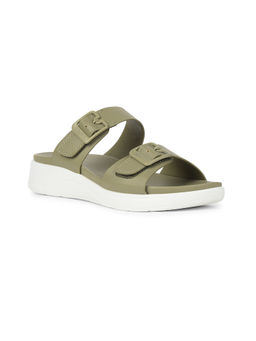 Bata - Women Green Sliders