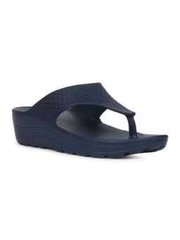 Bata - Women Navy Blue Flipflops