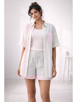 Muvazo - Midnight Ease Collar Neck Shirt