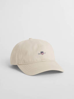 GANT - Men Beige Solid Baseball Cap