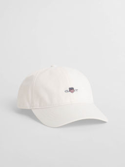 GANT - Men White Solid Baseball Cap