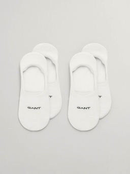 GANT - Men White Solid Socks (Pack of 2)