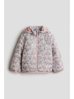 H&M - Girls White Water-Repellent Padded Jacket