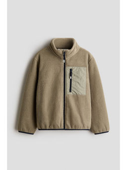 H&M - Girls Green Fleece Jacket