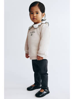 H&M - Girls Beige 2-Piece Top and Leggings